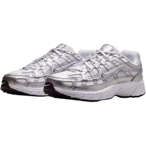 Nike P-6000 Comfortable Silver Gray White.