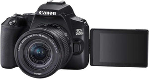 عدسة EF 50mm f/1.8 للبورتريه مرفقة مع طقم 200D