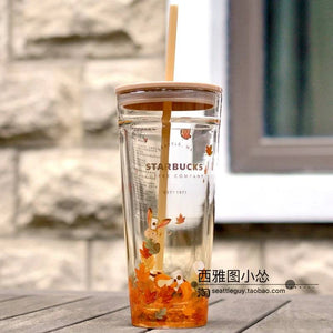 Starbucks Cup Bear Glass Straw.