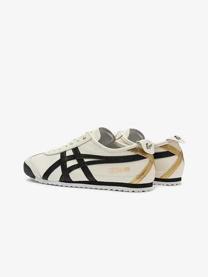 Onitsuka Tiger حذاء MEXICO 66™ كلاسيك للجنسين – سنيكرز أبيض بختم معدني لخريف | Onitsuka Tiger Sneakers.