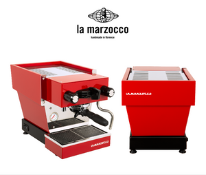 ماكينة اسبريسو احترافية La Marzocco Linea Micra باللون الأحمر
