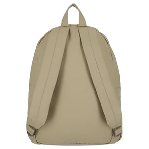 Back view of an authentic Polo Ralph Lauren backpack in beige, featuring adjustable padded shoulder straps for optimal comfort.
الجهة الخلفية لحقيبة ظهر Polo Ralph Lauren أصلية باللون البيج، تتميز بأحزمة كتف مبطنة وقابلة للتعديل لراحة مثالية.
