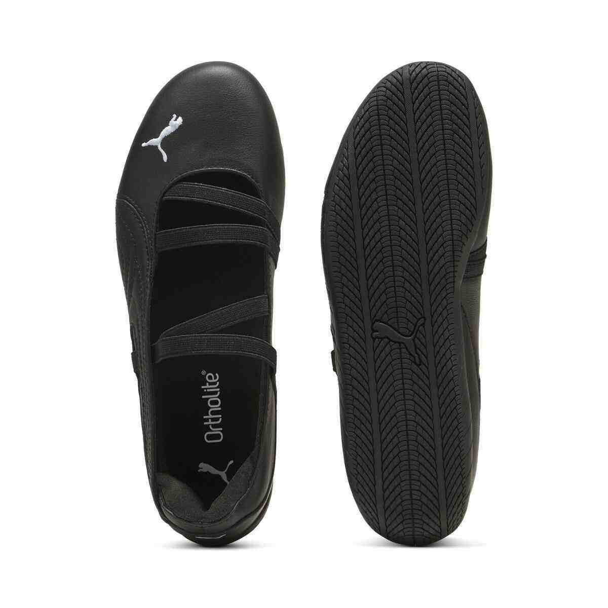Puma | حذاء باليه بوما  جلدي نسائي من سبيدكات.