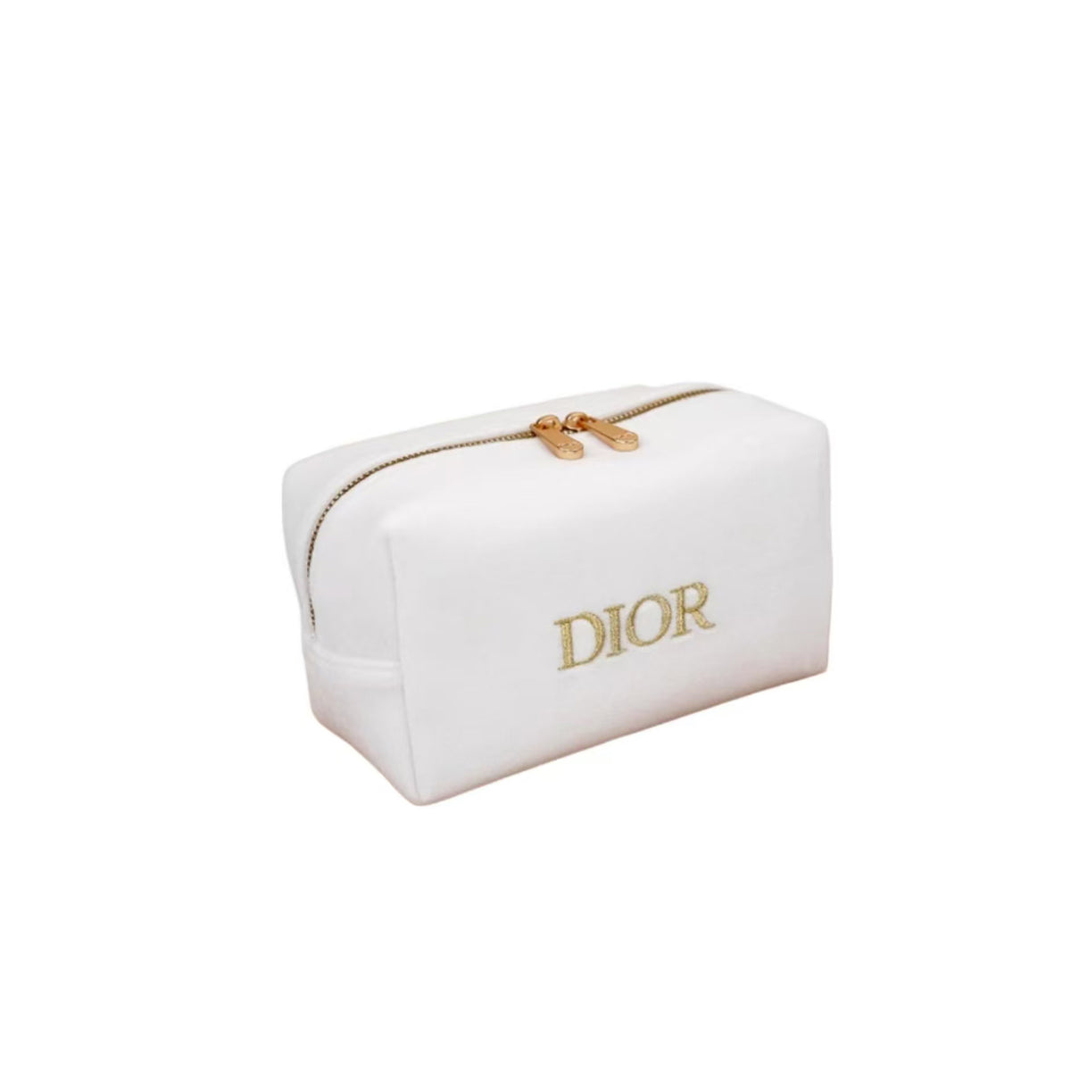 DIOR [Custom Makeup Bag] Little Flower Cute Claw Star Craftsmanship Simple High-End Vintage Gentle Sweet Cool Style Regular Velvet