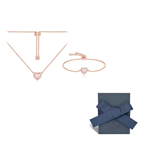 apm monaco VALENTINE collection  zirconia necklace.