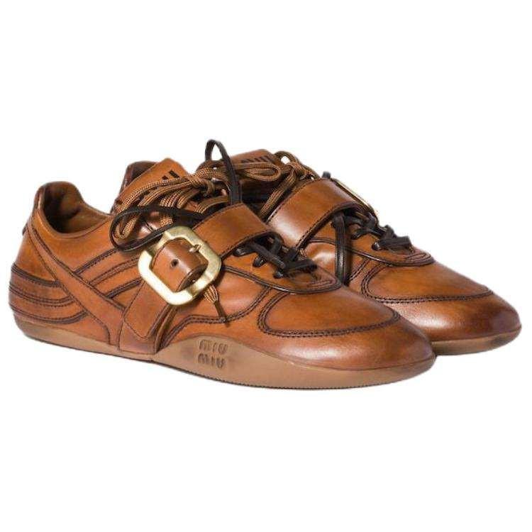 MIU MIU  Caramel Brown.