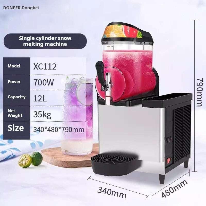 مكينة سلاش Donper XC112 بحوض واحد للأكشاك الصغيرة
