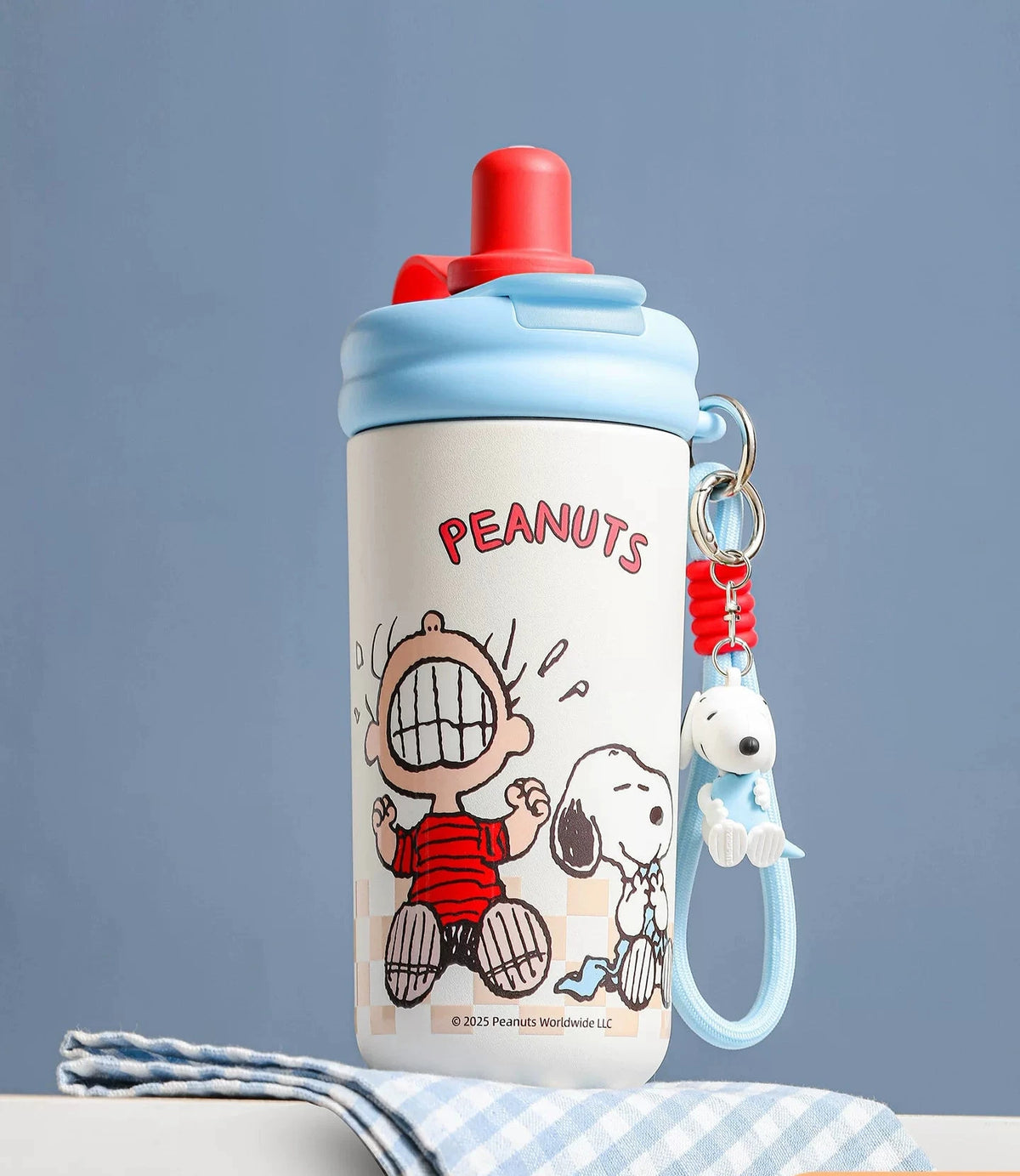 OCE Flower Tea Cup, Women's Ice Cup, Insulated Cup, Snoopy Cartoon 316 Water Cup, Large Capacity Insulated Straw Cup