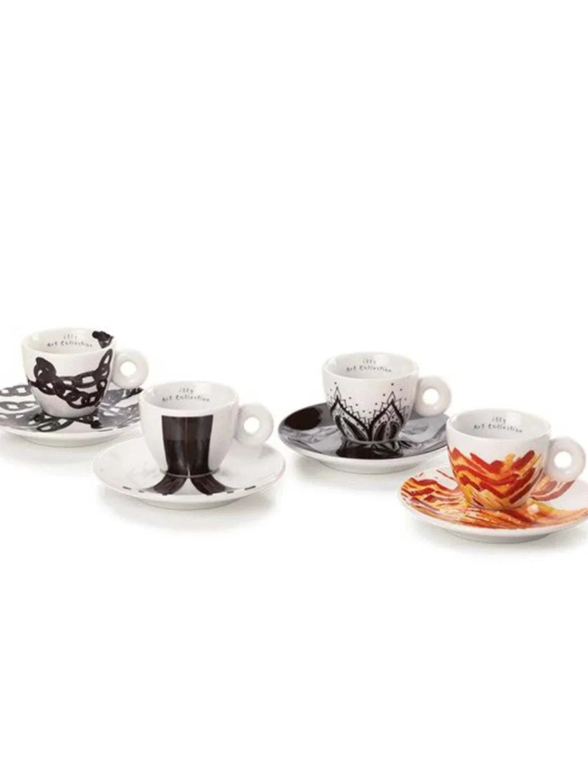 illy 2024 Art Collection Espresso Cups.