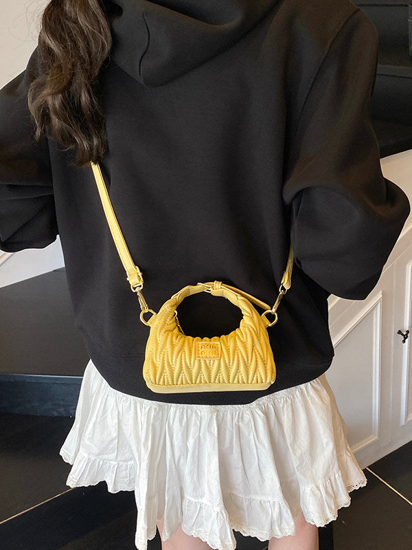 حقيبة يد نسائية ميني مبطنة بتصميم أنيق Mini Bag
