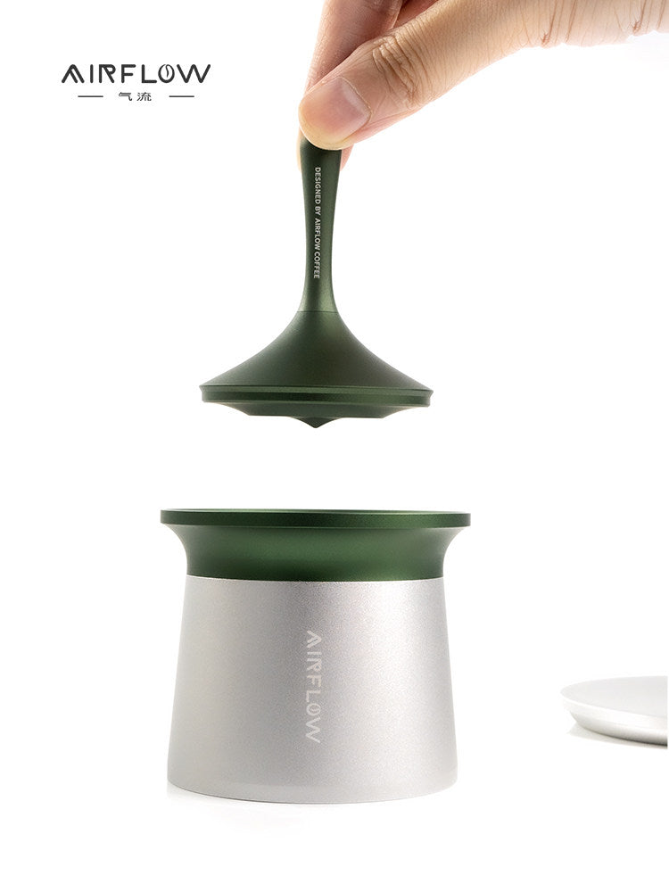 AIRFLOW Gyro Coffee Powder Catcher Grinder Powder Cup Hand Punch Italian Powder Dropper 58mm Wild Card