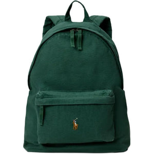 An authentic Polo Ralph Lauren green backpack with the signature embroidered pony logo, ideal for back-to-school and daily use.

حقيبة ظهر Polo Ralph Lauren باللون الأخضر أصلية مع شعار المهر المطرز الشهير، مثالية للعودة للمدرسة والاستخدام اليومي