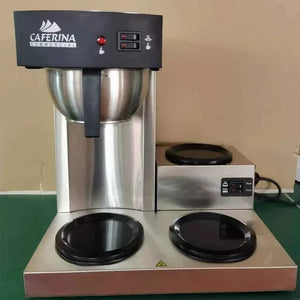مكينة قهوه Caferina RH330 المزدوجة مع سخان إضافي للأباريق.
