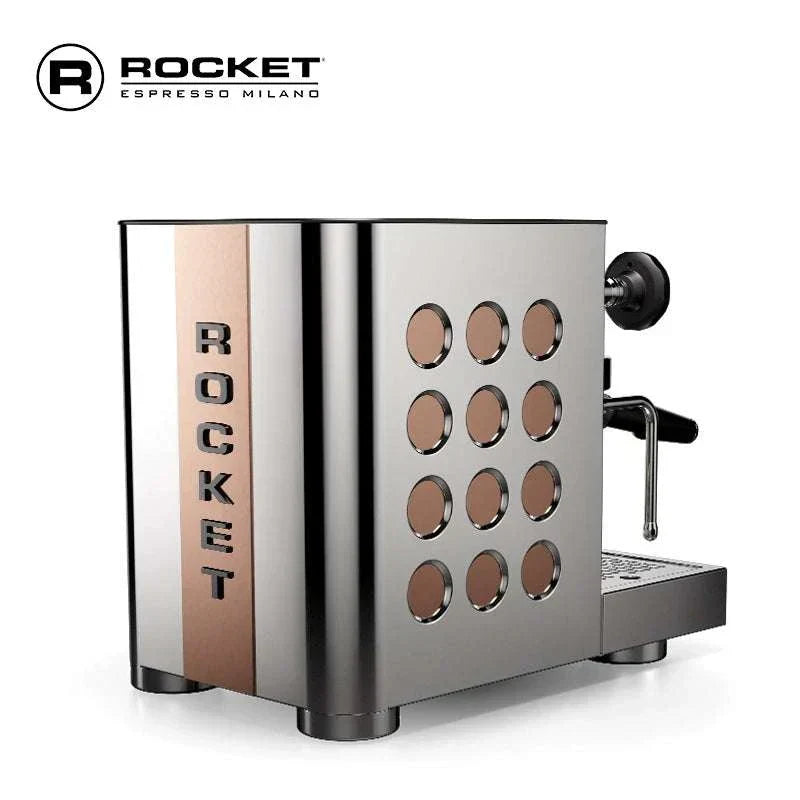 ماكينة Rocket Appartamento TCA الفضية باللوحة النحاسية