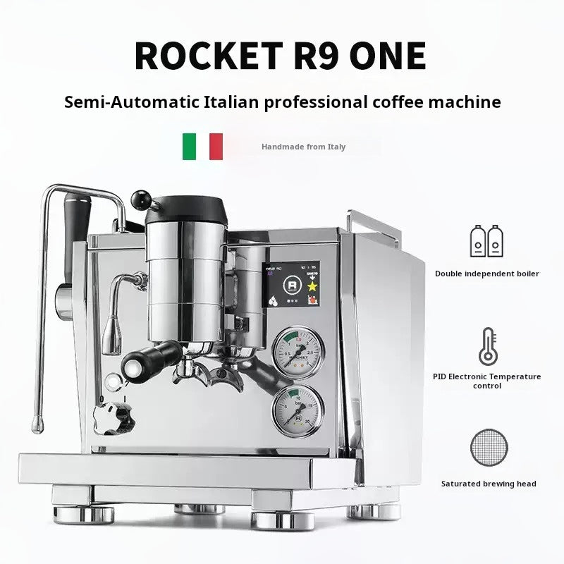 ماكينة اسبريسو Rocket R9 One بغلايتين ستانلس وضغط متغير