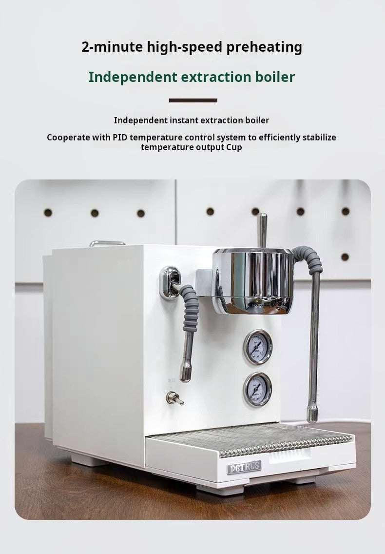 بوستر التسخين السريع لماكينة قهوة Wendougee PETRA independent extraction boiler poster.
