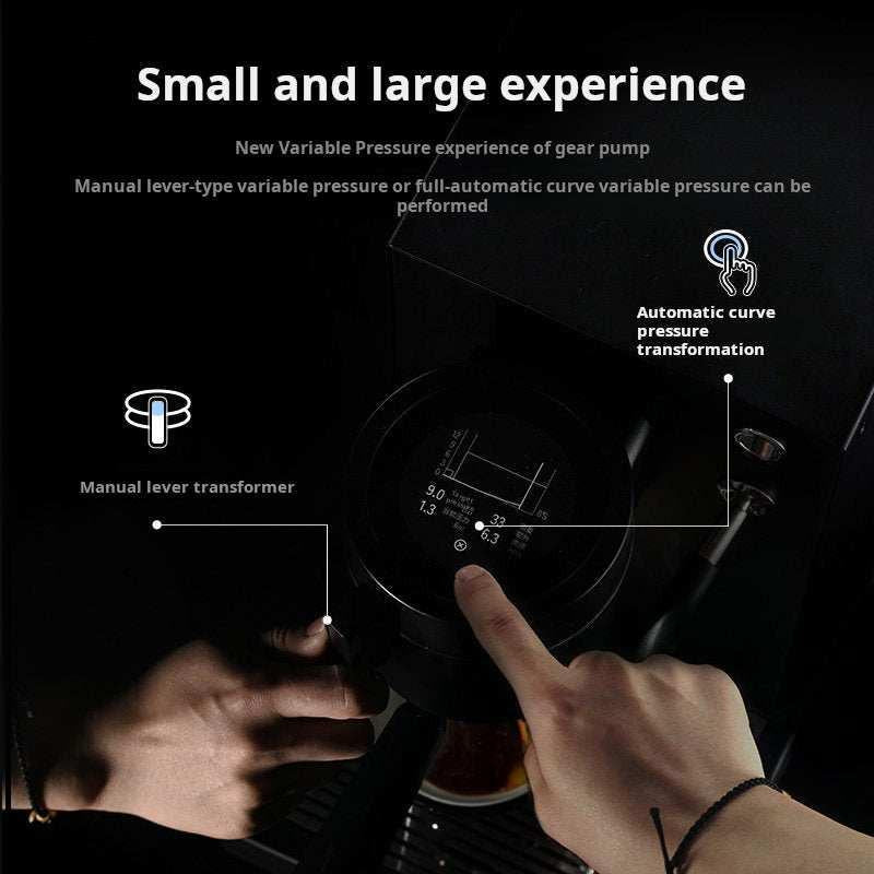خيارات وإعدادات التحكّم عبر اللمس في الة قهوة WPM KD-410 touch interface features poster.